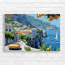 Picturesque italian coastal - picturesque,