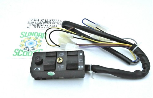 Vespa horn light switch - vespa,