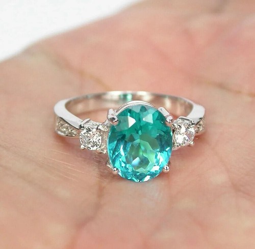 Natural blue paraiba - blue,