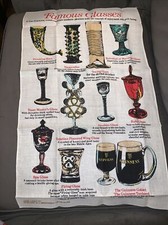 VINTAGE GUINNESS GLASS CLOTH