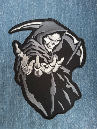 Large grey grim reaper - grey,