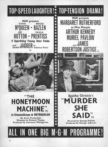Honeymoon machine murder she - machine,