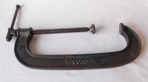 Vintage record clamp - vintage, g