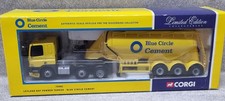  Corgi 1/50 75902 LEYLAND DAF POWDER TANKER BLUE CIRCLE CEMENT.