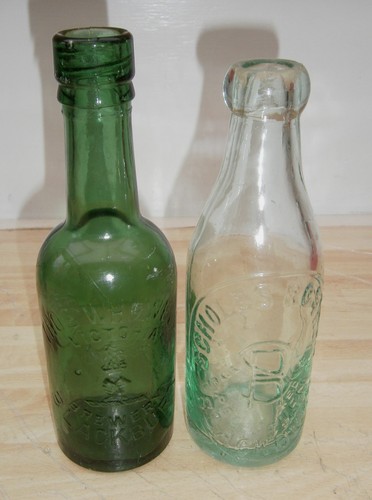 Pair old antique blackburn - of,