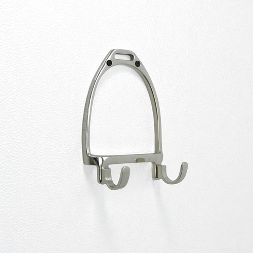 Small stirrup wall hook 13cm - small,