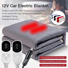 12V Car Electric Heating Blanket Sleep Mat for Camping Trucks Off-Road Vehicles