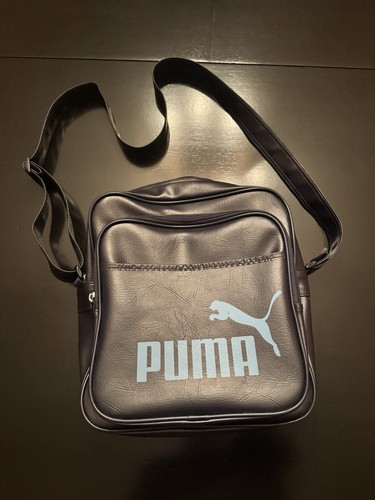 Vintage puma blue vinyl - puma,