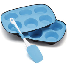 Silicone muffin tray - muffin, 2