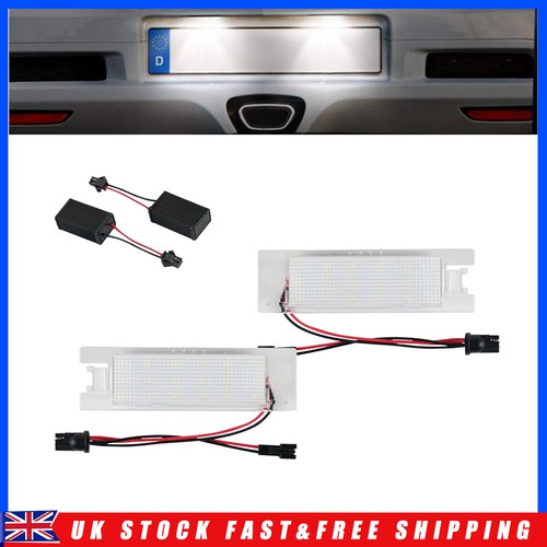 Led number license plate - 2x,