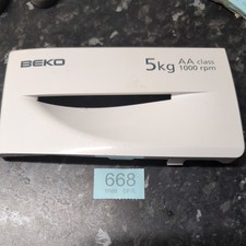 Washing Machine BEKO WM5100W Detergent Drawer Front Panel