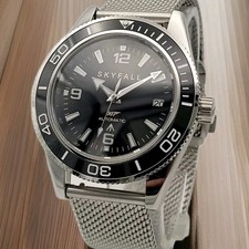 Ltd Ed James Bond 007 Divers 'SKYFALL' Watch Seiko TMI NH35 Auto Movt 10atm