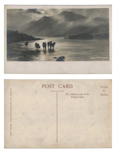 Vintage postcard loch lomond - -,