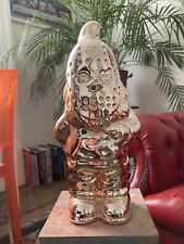 FIRETRAP VINTAGE DEADLY MASKED GOLDEN GNOME ORNAMENT