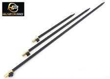 Spiral Point Adjustable Bank Stick Set. 3 Bank Sticks 30-50cm, 50-80cm, 75-120cm