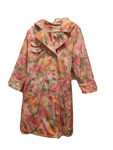 Girls lightweight floral rain - floral,