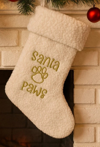 Christmas pet stocking - christmas,