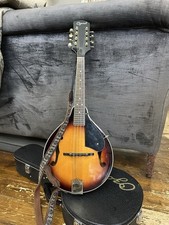 Ozark Mandolin 2071 Solid Top With Hard Case And Chicago Strap