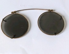Vintage 1930's Clip On Sunglasses