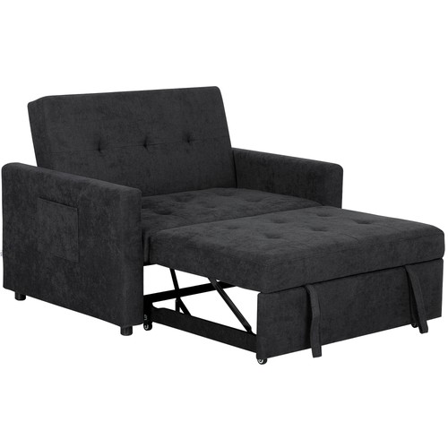Homcom fabric convertible - homcom, 2