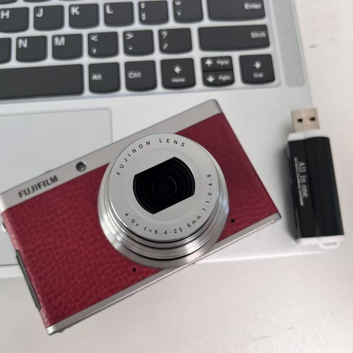 Fujifilm xf1 red aluminum - xf1,