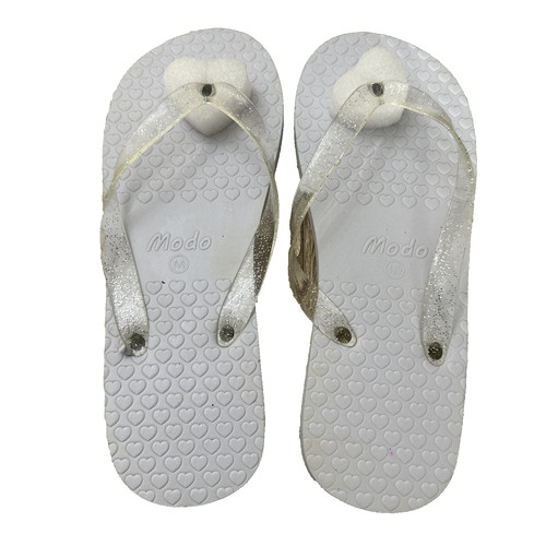 Women flip flops white sandals - flip,