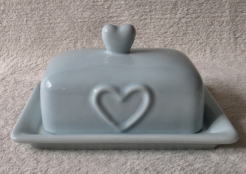 Beautiful ceramic butter dish - butter,