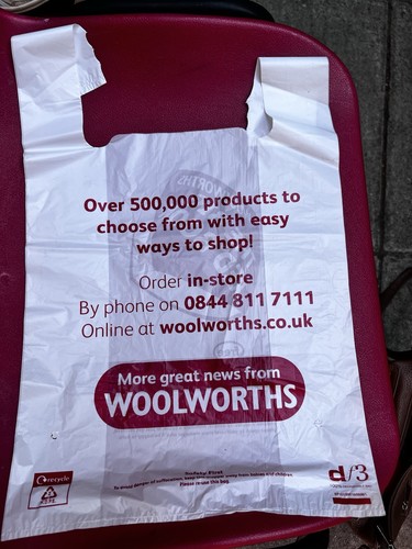Woolworths vintage plastic - woolworths,