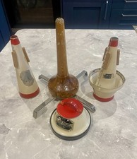 Vintage Humes & Berg Mutes And Trumpet Stand