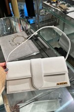 Jacquemus le Bambino Large Bag White Shoulder Bag with Dust Bag