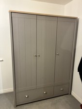 Next Hanley Solid Oak 3 Door