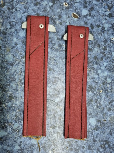 Pair door check straps - straps, to