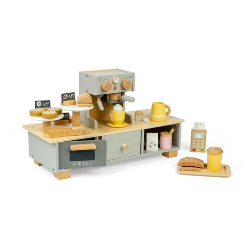 Bigjigs toys coffee shop - bigjigs,