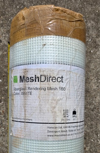 50m fiberglass rendering - fiberglass, mesh