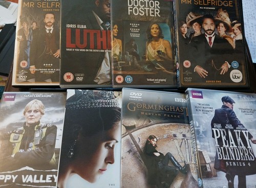 British series dvds job - 8,