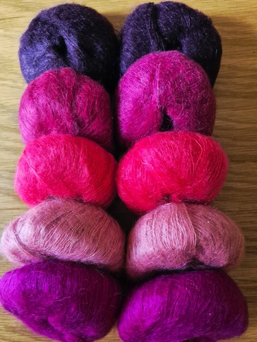 25g balls rowan kidsilk - 10,