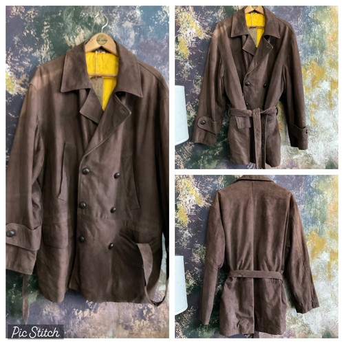 Mens brown leather - brown, jacket