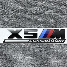 Black X5 M Competition Trunk