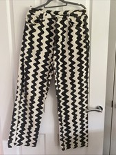 Cider Black & White Jeans Size L