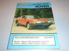 ROVER SD1 2000/2300/2600/3500