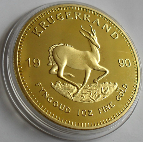 1990 gold plated 1oz - 1990,