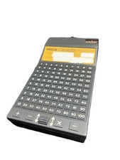 Vintage Helix Calculator Pencil Case Box Hard Plastic Retro 80s 90s School Kids