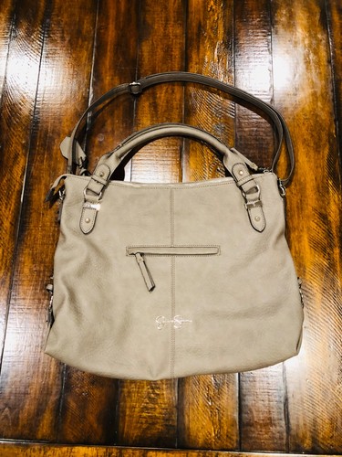 Jessica simpson gray leather - simpson,