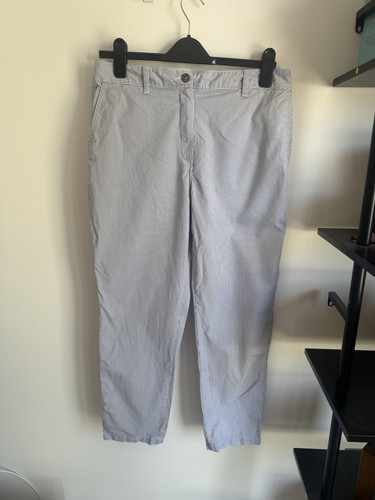 Blue white pinstripe - m&s,