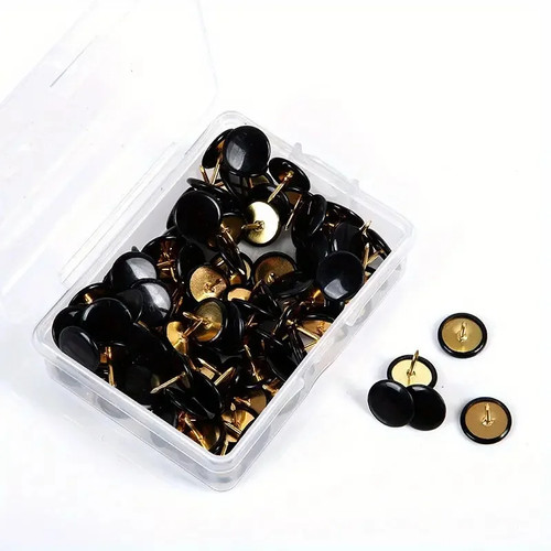 100 drawing pins - drawing, tacks