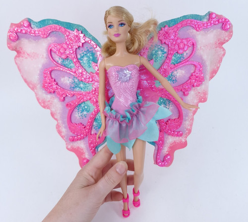 Flower flutter fairy barbie - flower,