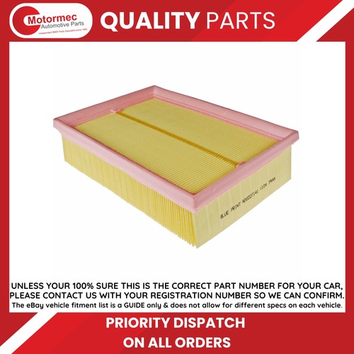 Blue print air filter fits - blue,