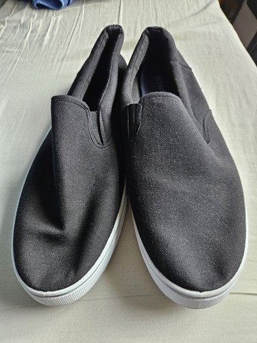 Trustyle mens black canvas - mens,