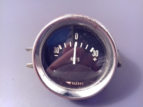 Classic car yazaki amp meter - car,