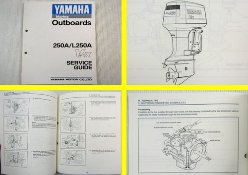 1989 yamaha marine 250a l250a - 250a,